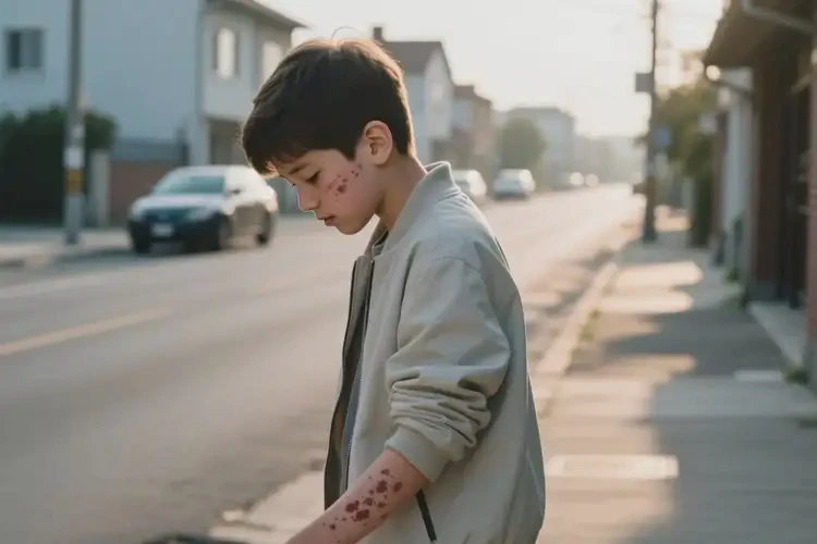 青年人全身有濕疹不管它會(huì)自己好嗎(圖1)