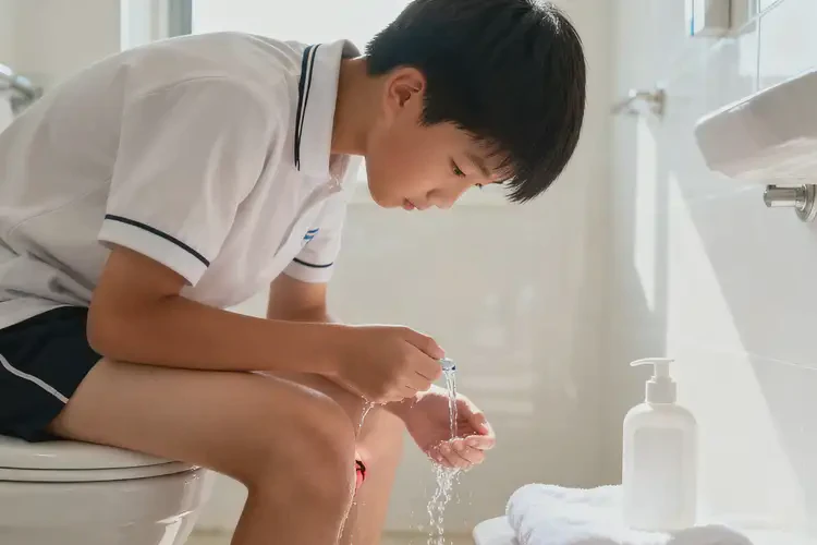 中學(xué)生肛周偶爾長濕疹不管它會自己好嗎(圖1)