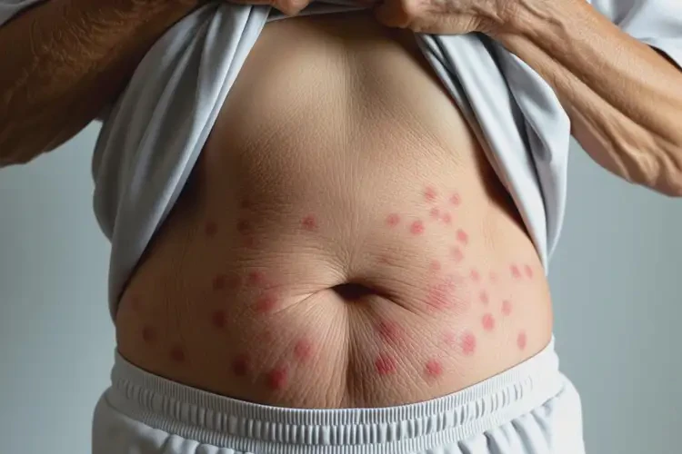 高齡老人肚子上長濕疹能徹底自愈嗎(圖3)