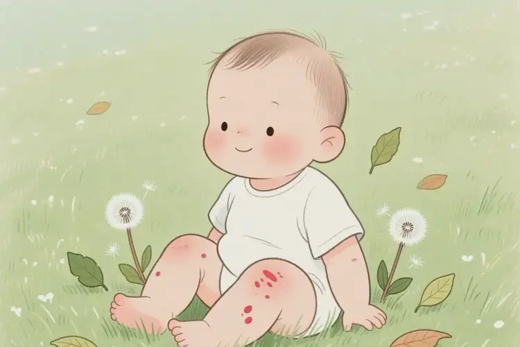 幼兒大腿上偶爾長(zhǎng)濕疹不管它會(huì)自己自愈嗎(圖4)