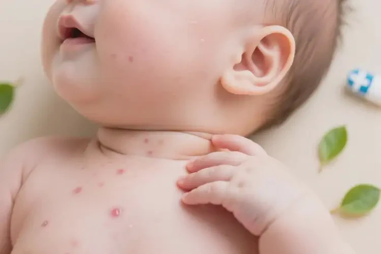 孩子脖子偶爾長濕疹不管它會自己自愈嗎(圖4)