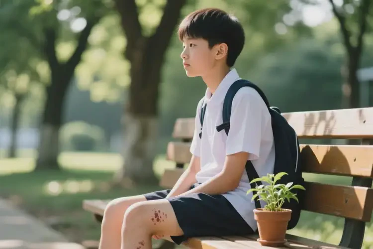 中学生大腿有湿疹能靠自己自愈吗(图2)