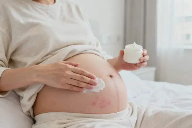 產(chǎn)婦肚子長濕疹不管它會自己自愈嗎(圖3)