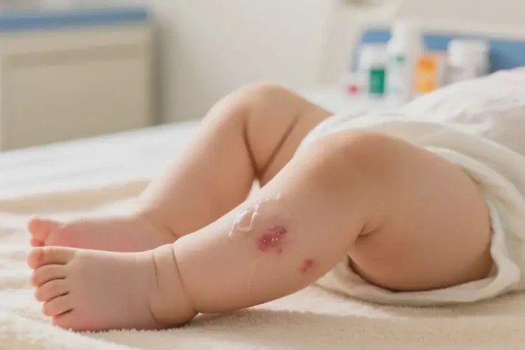 寶寶大腿上出現(xiàn)濕疹能夠徹底治愈嗎(圖4)