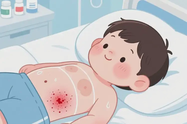 少兒肚子上出濕疹可以徹底自愈嗎(圖4)