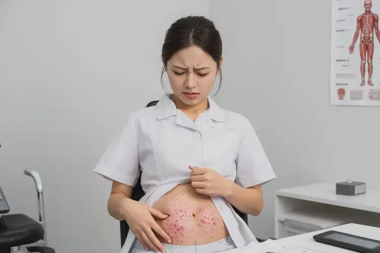 女生肚子經(jīng)常長(zhǎng)濕疹不管它會(huì)自己痊愈嗎(圖4)