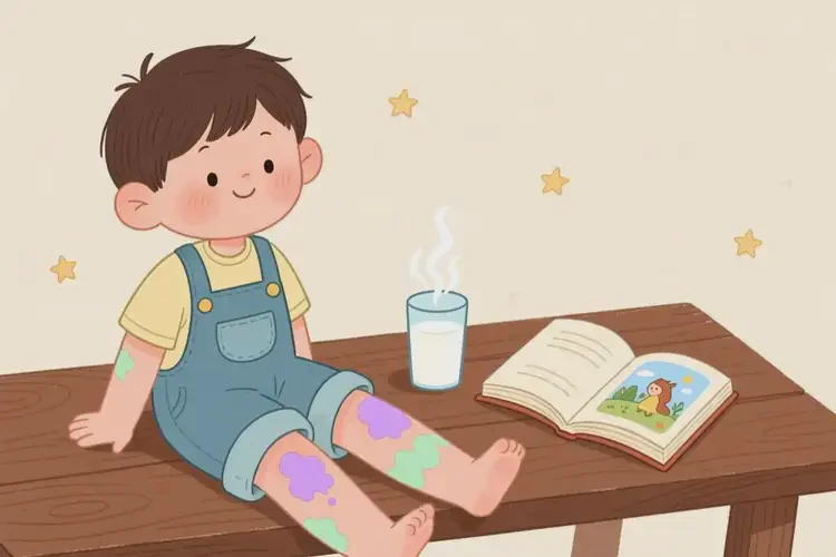 少兒大腿出現濕疹可不可以徹底自愈(圖2)