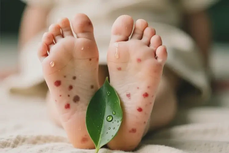 少兒腳上經(jīng)常長(zhǎng)濕疹不管它會(huì)自己自愈嗎(圖3)