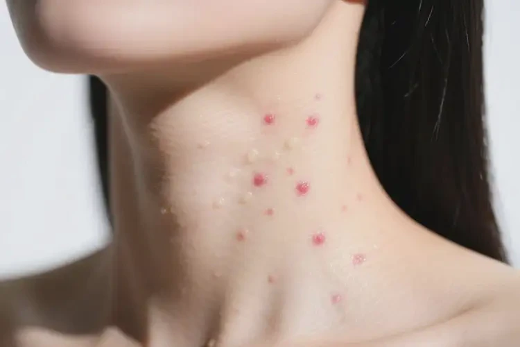 女人脖子偶爾起濕疹可以徹底自愈嗎(圖2)