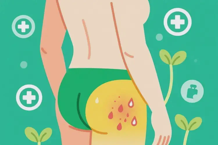 男生屁股起濕疹能靠自己自愈嗎(圖2)