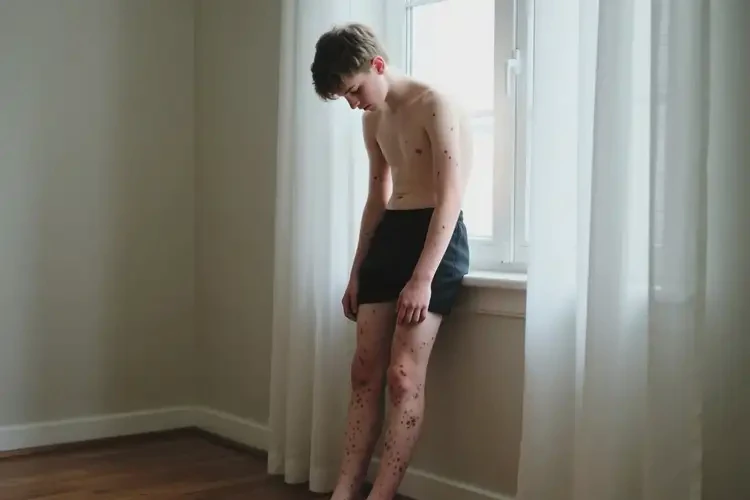 男生四肢偶爾起濕疹不管它會自己痊愈嗎(圖3)