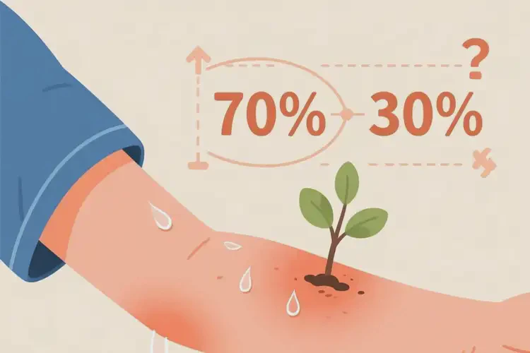 青少年手臂上起濕疹能不能徹底自愈(圖3)