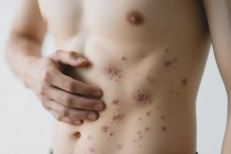 男性肚子經(jīng)常起濕疹能夠徹底治愈嗎(圖4)