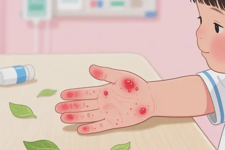 小學生手上經(jīng)常長濕疹不管它會自己好嗎(圖4)