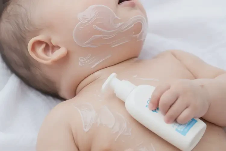 嬰兒脖子上有濕疹能徹底自愈嗎(圖2)