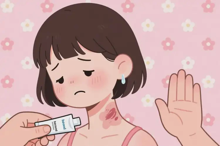 少兒脖子上起濕疹不管它會(huì)自己自愈嗎(圖3)