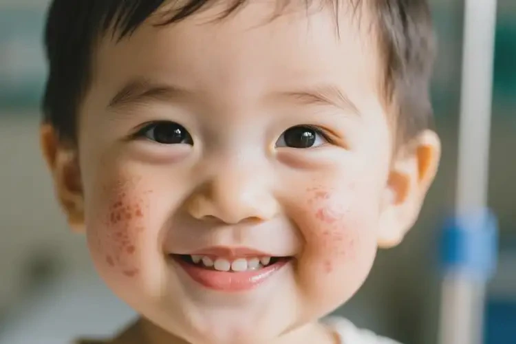 兒童臉上出濕疹能夠徹底治愈嗎(圖4)