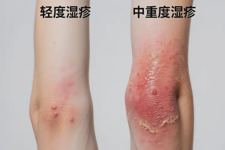 孩子手臂起濕疹能靠自己自愈嗎(圖2)