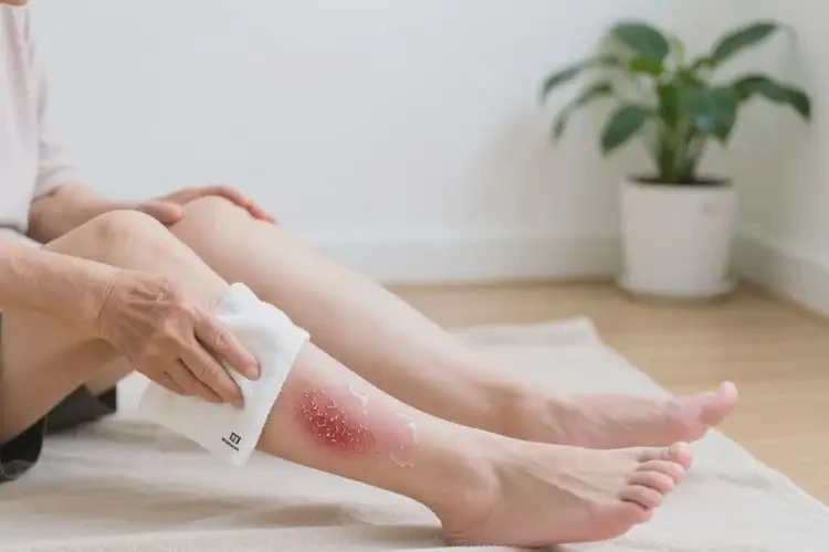 老年人小腿容易长湿疹不管它会自己自愈吗(图2)