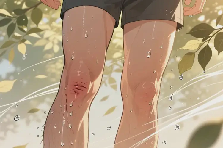 男性大腿容易起湿疹可不可以彻底自愈(图2)