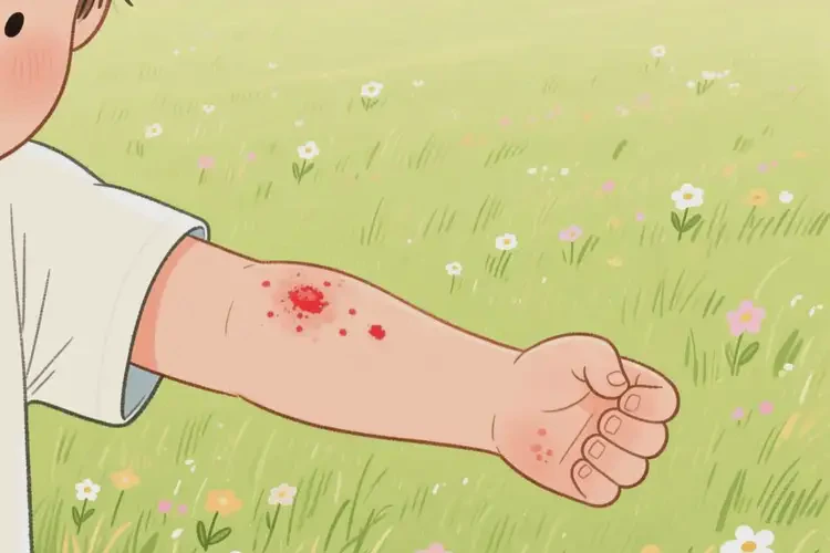 小兒手臂偶爾長(zhǎng)濕疹能靠自己自愈嗎(圖3)