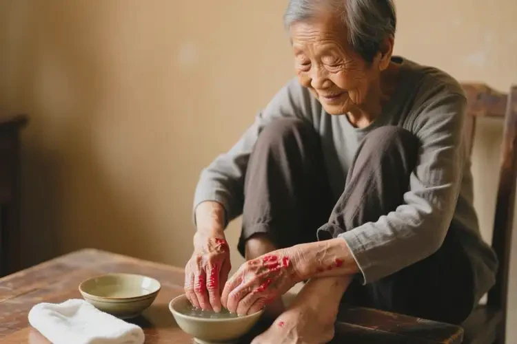 老人全身經(jīng)常長(zhǎng)濕疹可不可以徹底自愈(圖1)