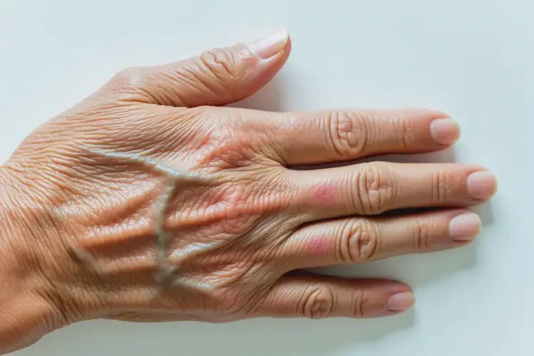 老人手上經(jīng)常起濕疹不管它會(huì)自己痊愈嗎(圖4)