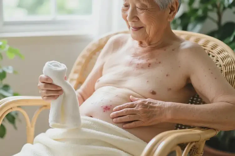 高齡老人肚子出濕疹可不可以徹底自愈(圖2)