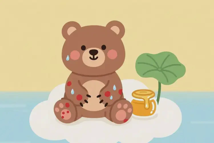 兒童身上起濕疹可不可以徹底自愈(圖2)