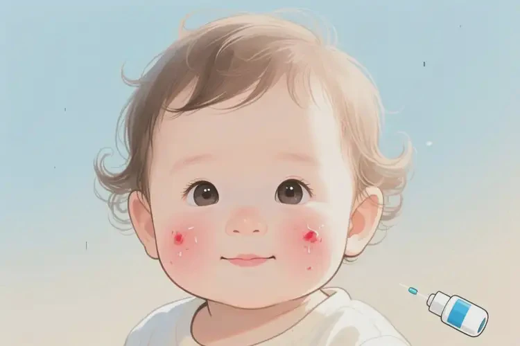 幼兒臉上偶爾長(zhǎng)濕疹不管它會(huì)自己自愈嗎(圖4)