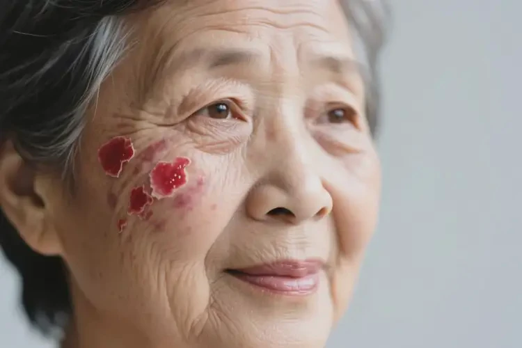 老年人臉上長(zhǎng)濕疹可不可以徹底自愈(圖2)