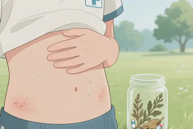 青少年肚子上經(jīng)常起濕疹能不能徹底自愈(圖2)