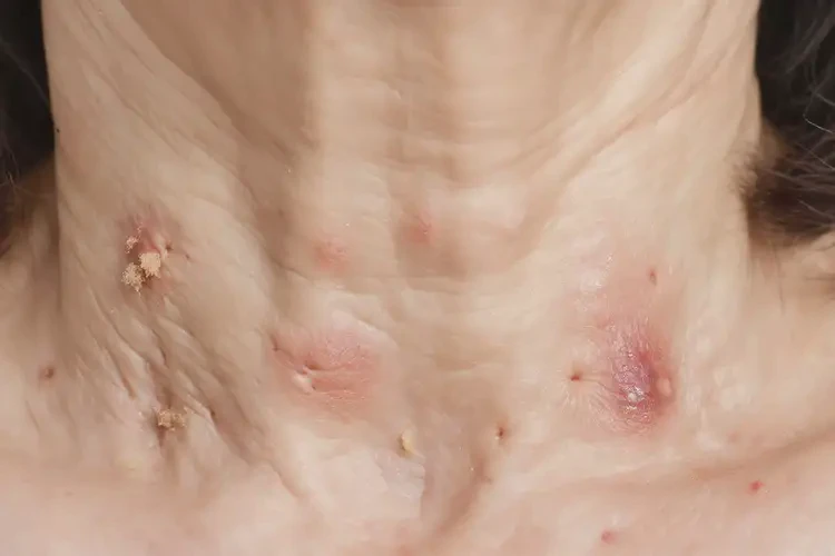 女性脖子有濕疹可以徹底自愈嗎(圖4)