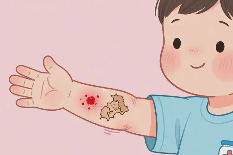 儿童手臂上有湿疹不管它会自己好吗(图3)