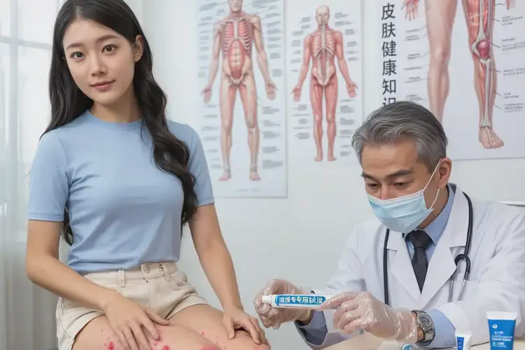 女生大腿上偶爾長濕疹可以徹底自愈嗎(圖2)