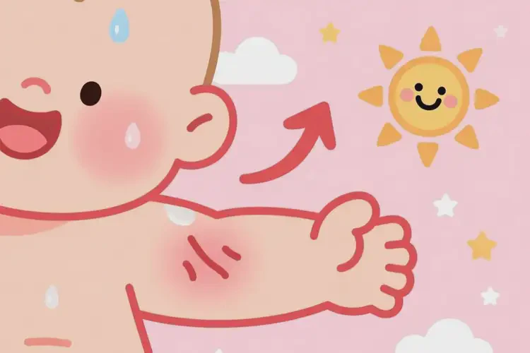 嬰兒手臂上經(jīng)常長(zhǎng)濕疹不管它會(huì)自己痊愈嗎(圖2)