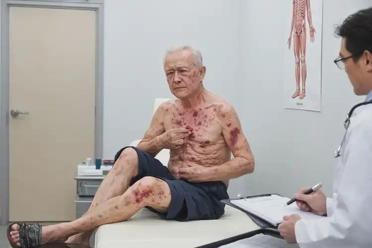 老年人小腿上偶爾起濕疹可以徹底自愈嗎(圖4)