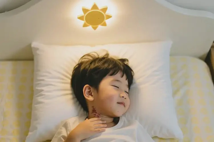 小孩脖子容易長濕疹可以徹底自愈嗎(圖2)