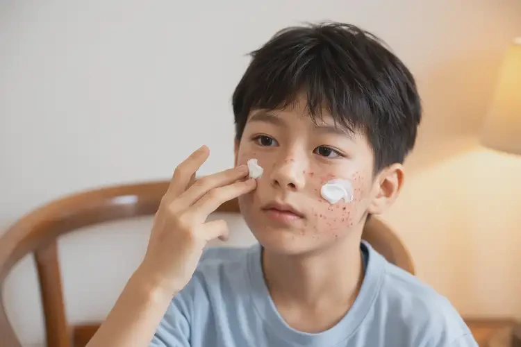 小學(xué)生臉上經(jīng)常起濕疹不管它會(huì)自己痊愈嗎(圖3)