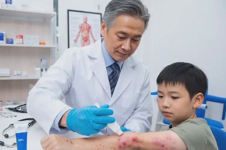 小孩全身經(jīng)常起濕疹能徹底自愈嗎(圖3)