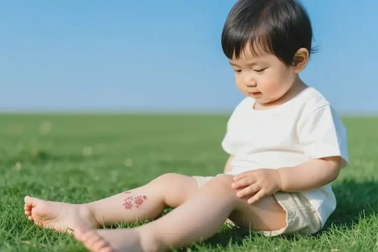 小孩大腿上有濕疹能徹底自愈嗎(圖3)