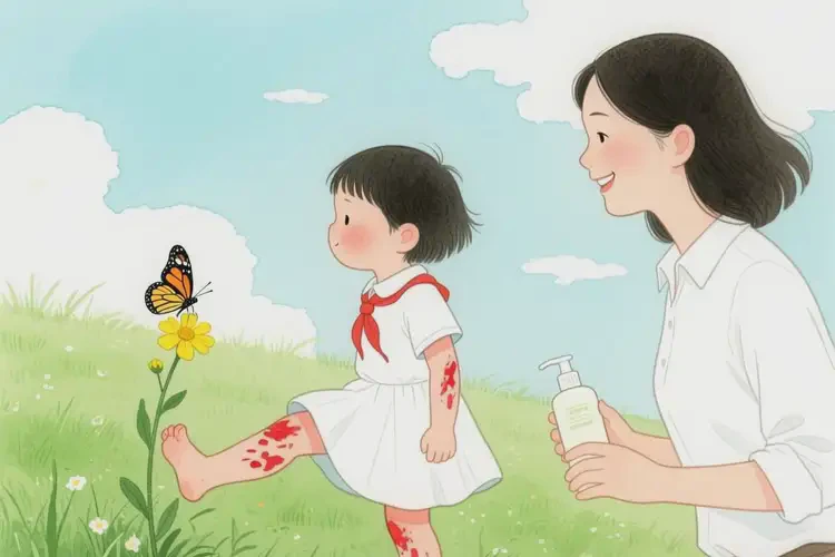 小學生四肢長濕疹能夠徹底治愈嗎(圖2)