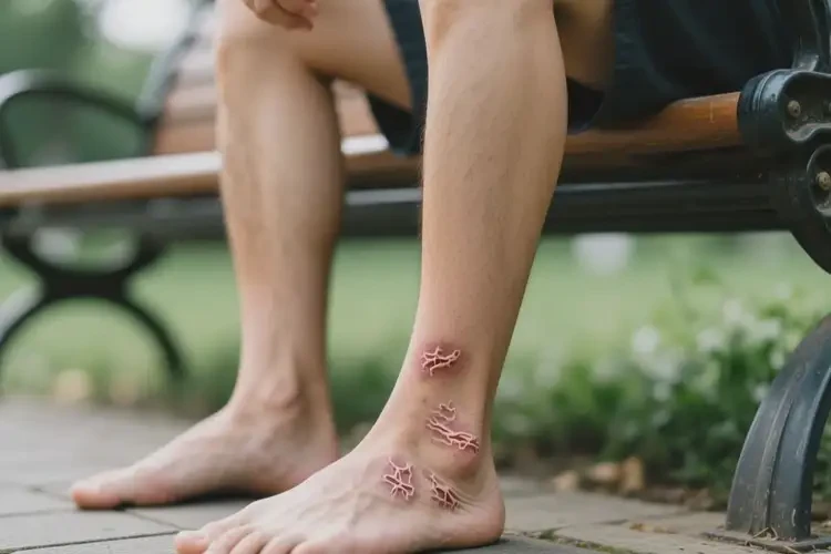 男人腳上出濕疹能徹底自愈嗎(圖2)