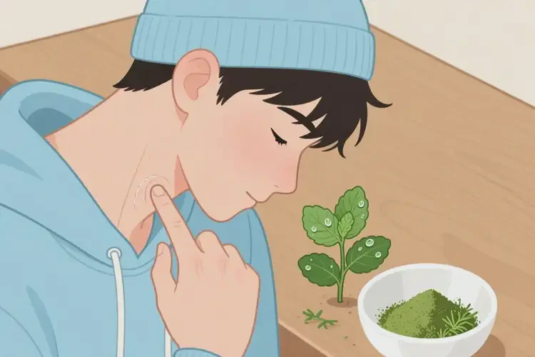 青年人脖子上出湿疹能不能彻底自愈(图1)