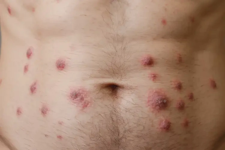 男性肚子容易長濕疹能靠自己自愈嗎(圖4)