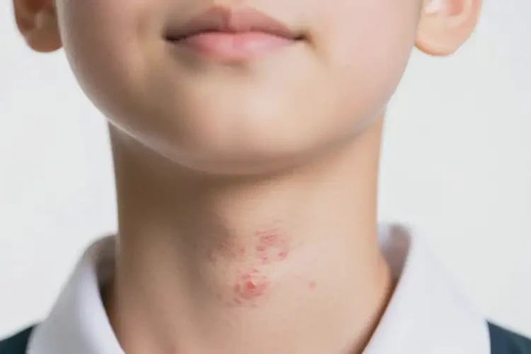 中学生脖子起湿疹不管它会自己痊愈吗(图4)
