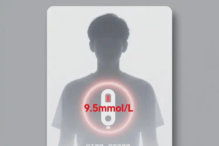 年輕人中午血糖9點5是糖尿病嗎(圖1)