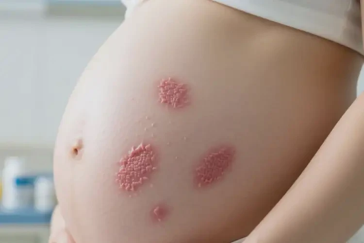孕婦肚子上有濕疹能徹底自愈嗎(圖4)
