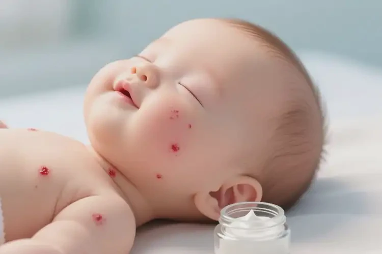 新生兒脖子上經(jīng)常長濕疹不管它會自己好嗎(圖3)