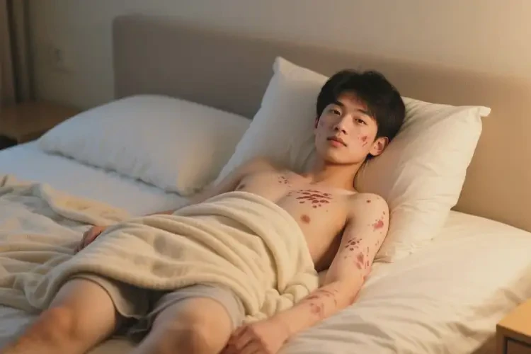 青年人全身有濕疹不管它會(huì)自己好嗎(圖2)